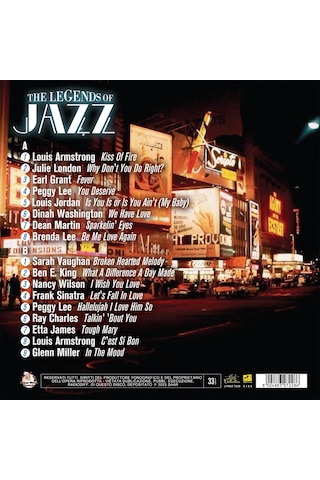 The Legends Of Jazz Plak