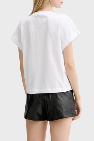 Guess Bayan T Shirt W6rı30 I3z14 G011 Beyaz BEYAZ