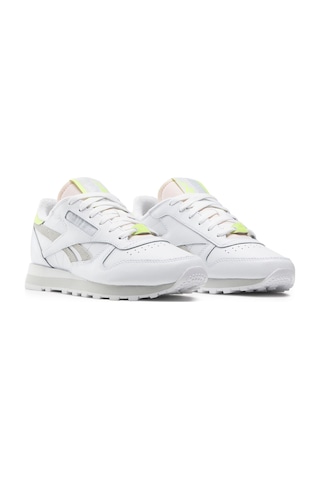Reebok Classıc Leather Beyaz Kadın Sneaker Beyaz-grı Beyaz - Gri