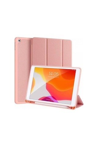 Polham Apple Uyumlu iPad 2019 7Th Gen Kılıf Kalem Yerli Standlı Mıknatıslı Kat