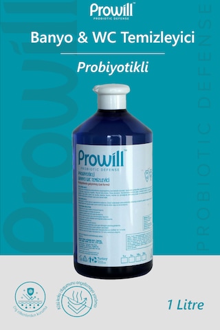 Probiyotikli Banyo Ve Tuvalet Temizleyici 1 Litre- Kötü Koku Önleyici Tekli