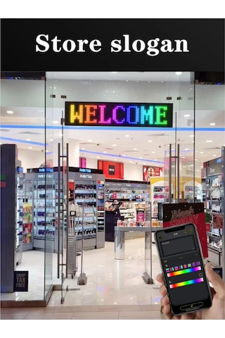 90 Cm İşyeri Tır Kamyon Otobüs Uyumlu Rgb Led Panel 19,2x89,8cm Ölçü 16x96 Led Sayısı Kumanda +kablo Çok Renkli 95345977