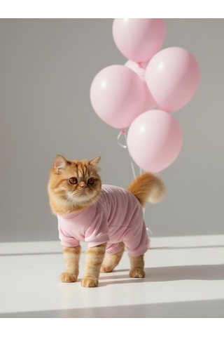Teddy Bear Pamuklu Kedi Tulum Pijama