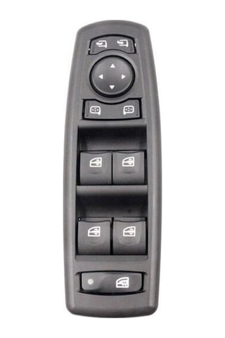 Renault Megane 3 Sol Dörtlü Cam Düğmesi 2009--2016