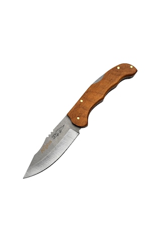 Argeus Ahşap Saplı - Model 8 Katlanır Oudoor Cep Çakısı Çok Renkli