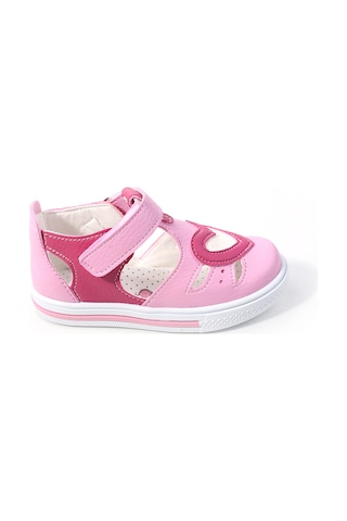 Şirin Bebe 1713 Kız Bebek Ortopedik Ayakkabı Sandalet Pembe