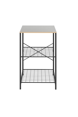 Çok Amaçlı Mutfak Rafı Bangosu Masa Dar Beyaz 1443