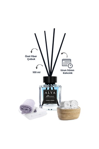 alya Nature's Scents Cool Linen Bambu Çubuklu Oda Kokusu 100 ML