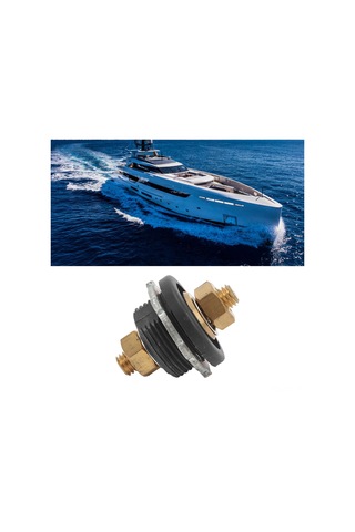 Youtek Araçlar İçin Genel Amaca Uygun 250a Akü Terminal Bağlantısı, 3/8" Bakır Şarj Sütunu, Siyah - , Araç-damper-gemi Uyumlu, Dayanıklı Malzeme