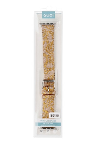 Watch 38mm Creeper Desenli Kordon - Gold Diğer