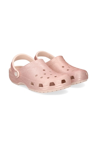 Crocs Classic Glitter Clog Unısex Terlik Cr205942-crc.6wv Pembe