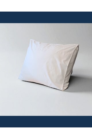 Safex Yastık Alezi Su Geçirmez Kumaş 50x70 +20cm İç Kapaklı Beyaz