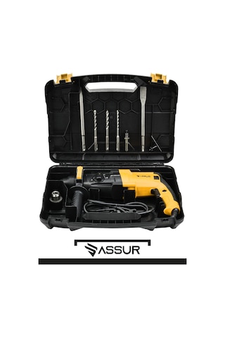 Assur Profesyonel Metal Şanzıman Kırıcı Delici Hilti Darbeli Matkap 2 - 28MM - 1804