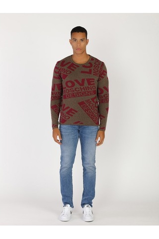 Moschino Yeni Moschıno Erkek Kazak (386805139) Beyaz