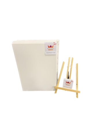 MorAnka Tuval 2'li 35*50 Çift Astarlı Arkadan Zımbalı Tuval