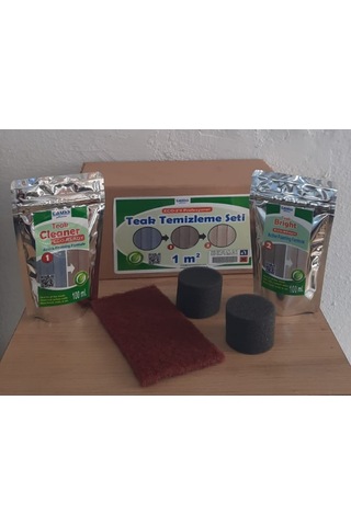 Teak / Tik Temizleme Seti 1 M2 Aktif Köpük İle Güçlendirilmiş For