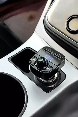 Thentech Radyo Üzerinden Bluetooth Bağlantı Sağlayan Şarj Çıkışlı Usb Okuma Fm Radyo Oynatıcı