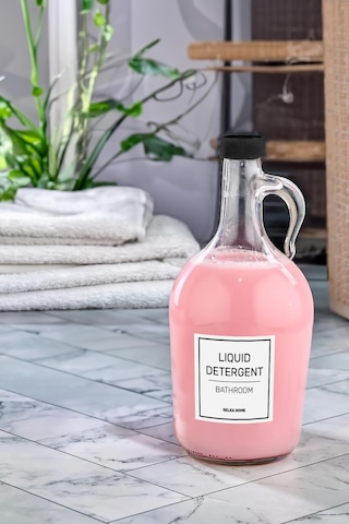 Selka Home Sıvı Deterjan Galon Şişe 1500 Ml Şeffaf