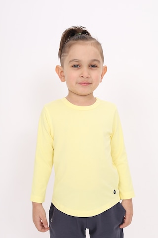 Toontoy Kids Toontoy Erkek Çocuk Baskılı Bisiklet Yaka Uzun Kollu Tişört Lacivert