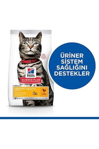 Hill's Scıence Plan Üriner Sistemi Destekleyen Tavuklu Yetişkin Kedi Maması 1,5kg