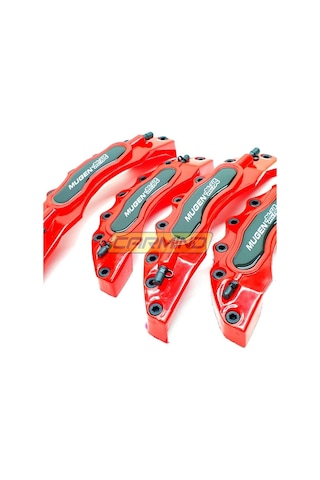 Mugen Kırmızı Kaliper Kapak Seti 4 Lü