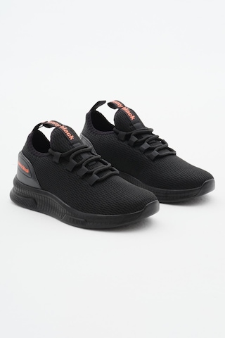 Tonny Black Nefes Alabilen Kumaş Poli Taban Bağcıklı Unisex Siyah Spor Ayakkabı V2qnt-0 Siyah