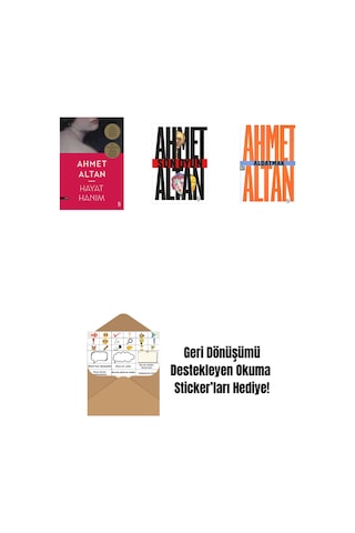 Hayat Hanım + Son Oyun + Aldatmak - Yalnızlığın Özel Tarihi Cep Boy + Okuma Sticker'ları