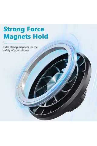 Blue Spectrum H-ct125 Ekstra Güçlü Manyetik Araç İçi Telefon Tutucu Siyah