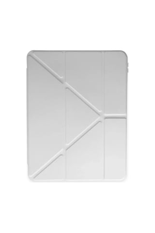 Zenviaat Newface iPad Uyumlu 2022 10.9 10.nesil Kılıf Kalemlikli Mars Tablet Kılıfı - Gri Znv2027 Arka Kapak