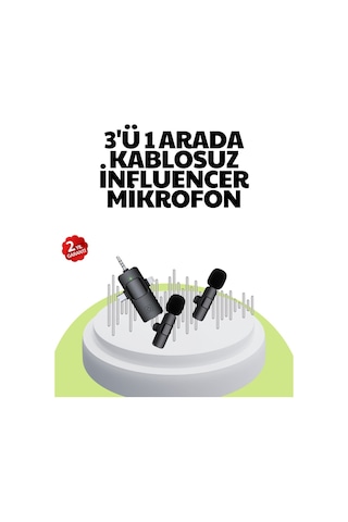 Çok Yönlü Mikrofon - Net Ses Uzun Pil