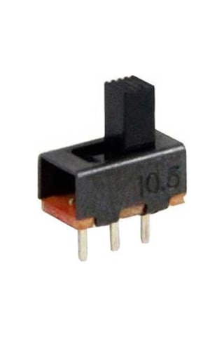 3 Pin Spdt On Off Kulaksız Sürgülü Anahtar 180° - 10 Adet
