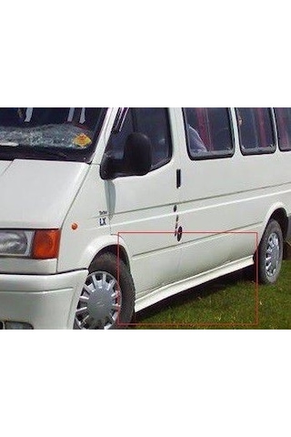 Ford Transit Yan Marşpiyel Yan Etek 1998/2001 - Mat Siyah STR-423