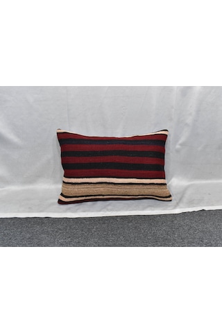 Zehra Abla Halı Yeni El Dokuma Dekoratif Kilim Kırlent Yastık Kılıfı 6240
