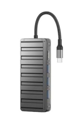 100w 7in1 Usb-c Hub Adaptör Hb-12