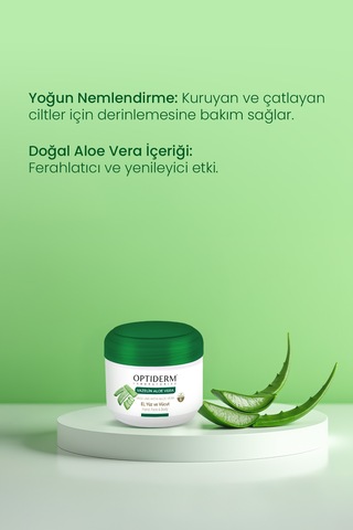 Optiderm Vazelin Aloe Vera 100 Ml