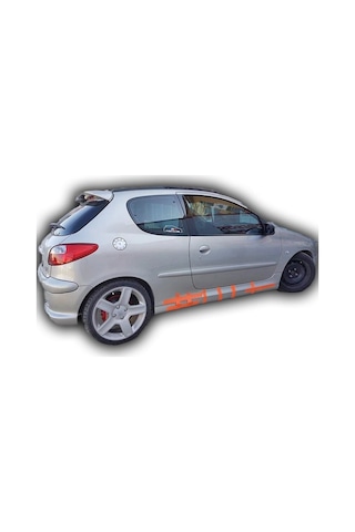 Peugeot 206 Uyumlu Yedek Parça Düz Model Marşpiyel Plastik