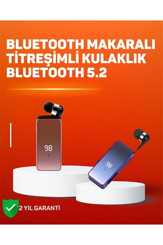 Zenvia İki Telefona Aynı Anda Bağlanan Bluetooth 5.3 Klipsli Kulaklık Mfb Çok Noktalı Bağlantı Znv2026