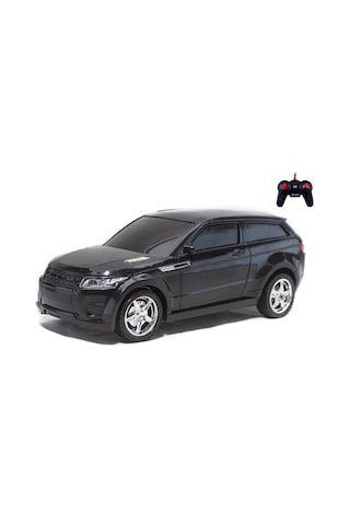 1/18 Uzaktan Kumandalı Jep Siyah ful fonksiyon Pilli Işıklı 20 Cm