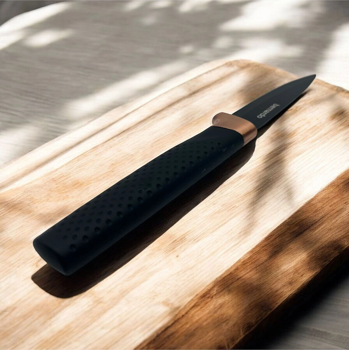 Bernardo Kitchen Knife Soyma Bıçağı 9 Cm Black