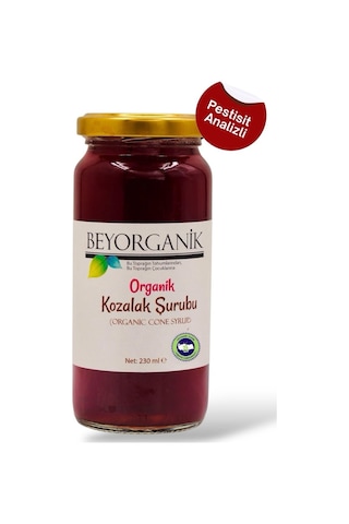 Beyorganik Pestisit Analizli Organik Kozalak Şurubu 230 G Beyorganik Pestisit Analizli Organik Kozalak Şurubu 230 G
