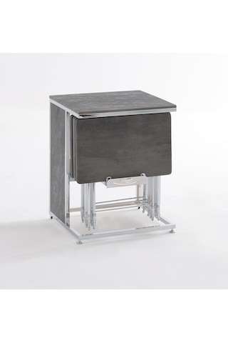 Dresuar Antrasit Servis Sehpası