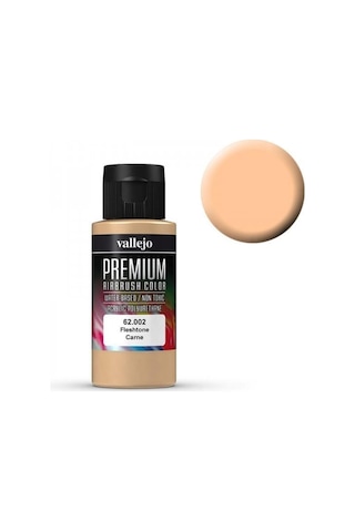 Vallejo 62002 60 Ml. Flesh Tone, Opaque, Premium Rc Color Serisi Model Boyası Renkli