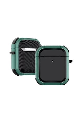 Newface Apple Airpods Uyumlu 2 2.nesil Tank Kılıf - Yeşil Çok Renkli