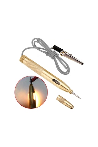 12 v Araç Kontrol Kalemi Timsah Ağızlı