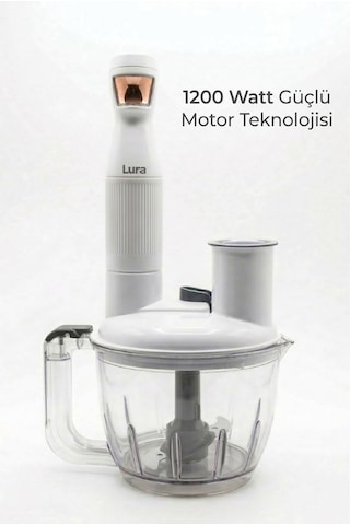 Lura 12SA 1200 W Mikser & Blender Seti