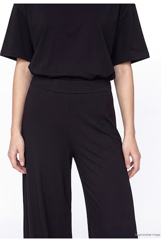 Lcw Modest Antrasit Geniş Paça Soft Touch Kadın Eşofman Altı