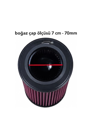 Ares 70mm Huni Tip Açık Hava Filtresi-performans Açık Hava Filtresi