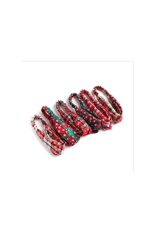 Noel Saç Bandı Fiyonklu Saç Bandı Boho Düğümlü Saç Bandı Retro Elastik Tavşan Kulakları Kızlar Ve Kadınlar İçin Sevimli Esnek Saç Aksesuarları 6 Adet Çok Renkli