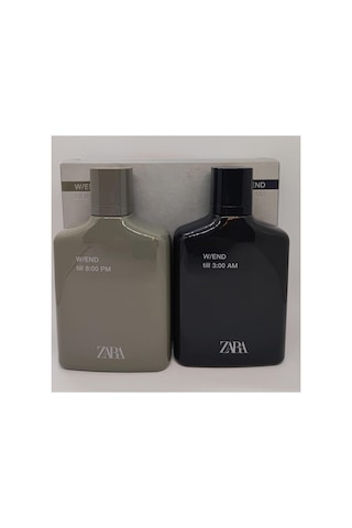 Zara W/end Till 8:00 Pm W/end Till 3:00 Am Erkek Parfüm Seti 100 Ml + 100 Ml, Tycxu4dcwn172190963279141 Amber