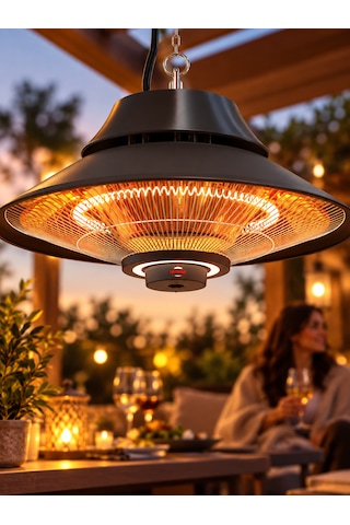 Elırg R.c 2000 Watt Işıklı Ve Kumandalı Karbon Infrared Soba